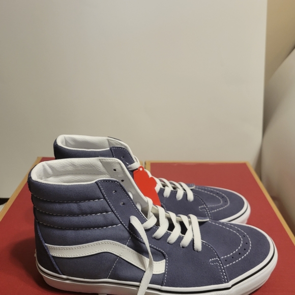 VANS SK8-HI GRISAILLE & TRUE WHITE Men's - Picture 10 of 16